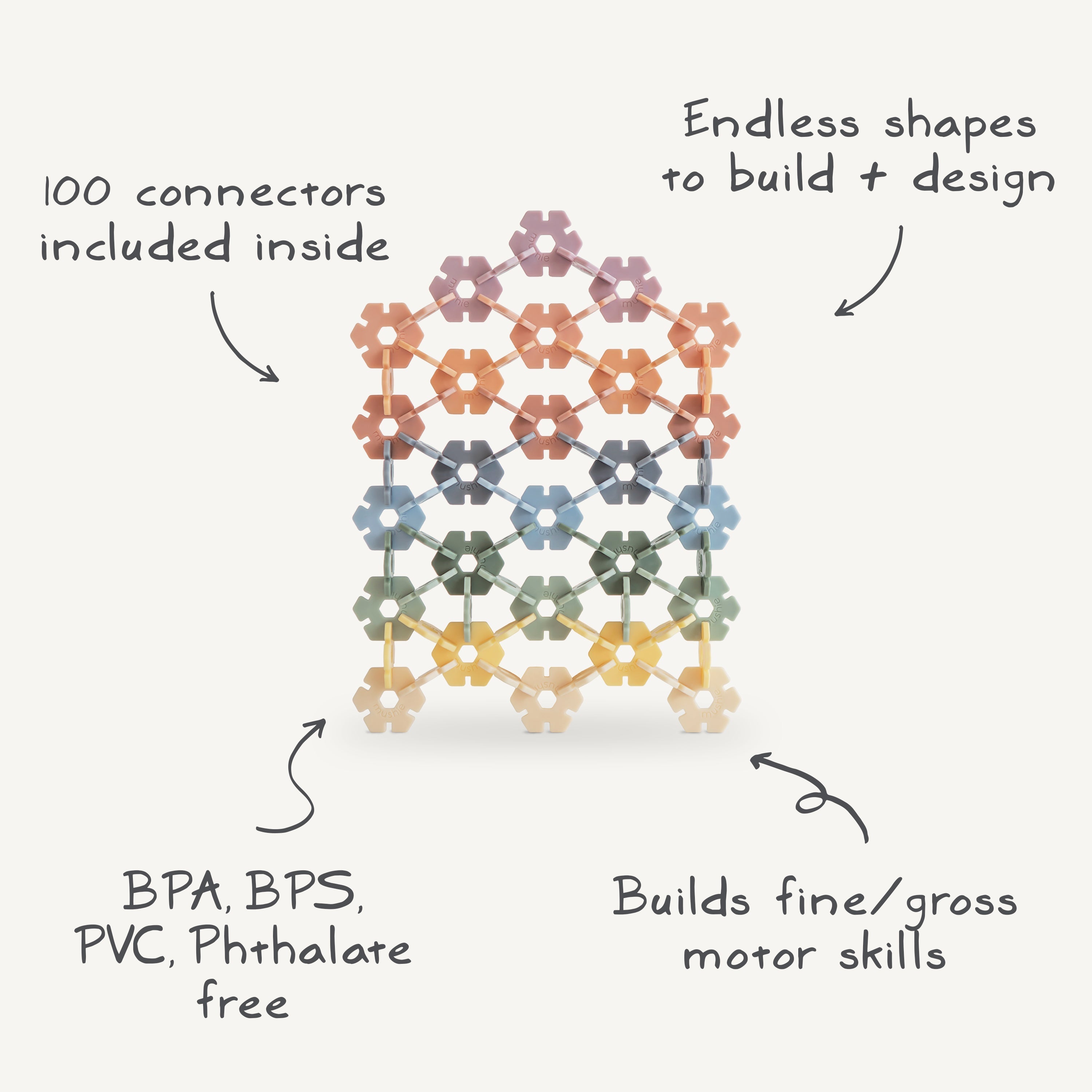 Image of HEX Connect Building Toy Set